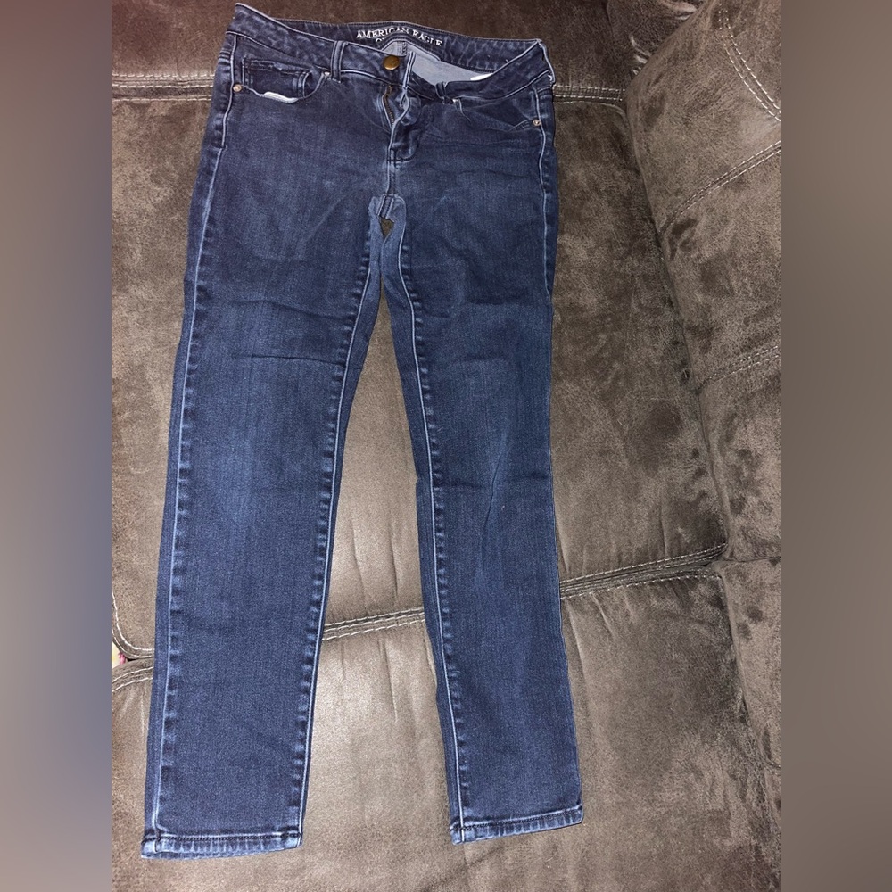 American Eagle Outfitters Blue Skinny Jeans